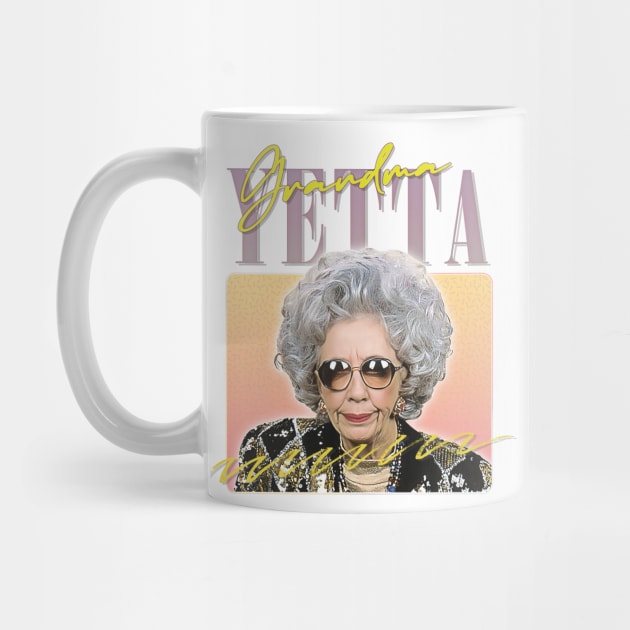 Grandma Yetta  - 90s Style  Aesthetic Fan Art Design by DankFutura